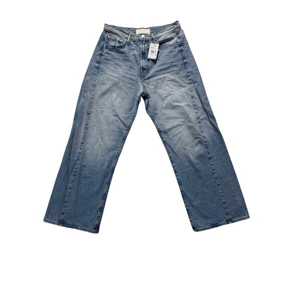 MOTHER The Half Pipe High Rise Ankle Wide Leg Barrel Jeans Blue  29 $258 - Picture 4 of 11